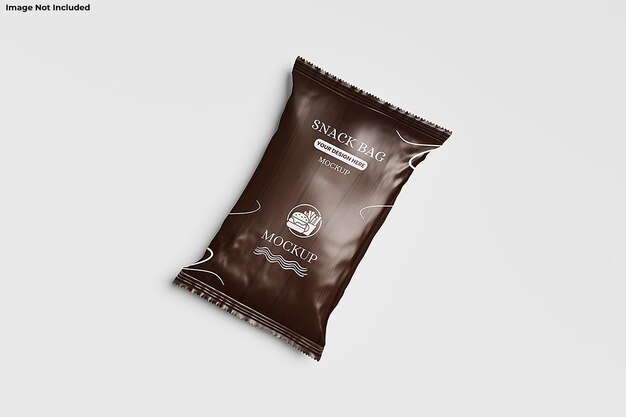 PSD snack packaging mockup