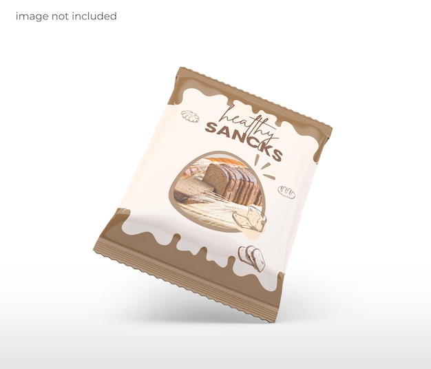 PSD snack packaging mockup