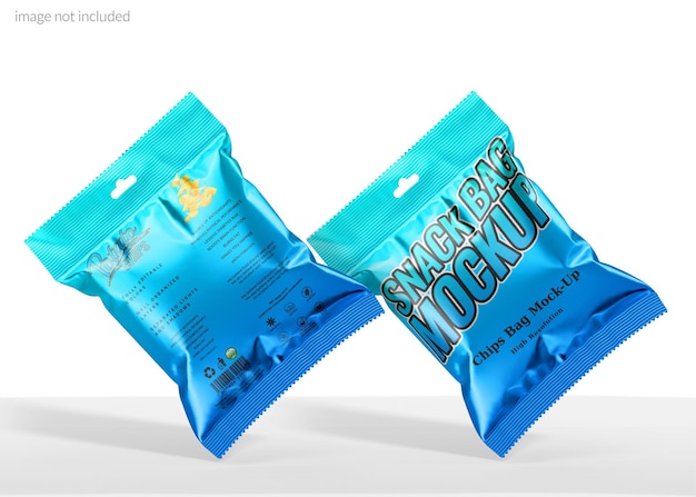 Snack packet mockup