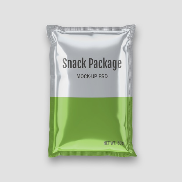 PSD snack tas mockup