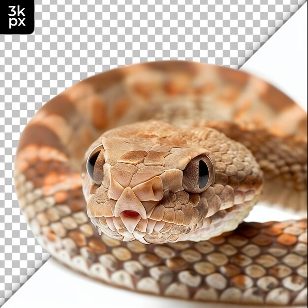 PSD a snake with a black and white background and a black and white image of a snake