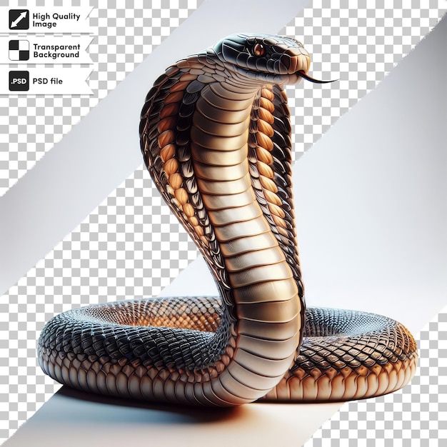 PSD a snake with a picture of a snake on it