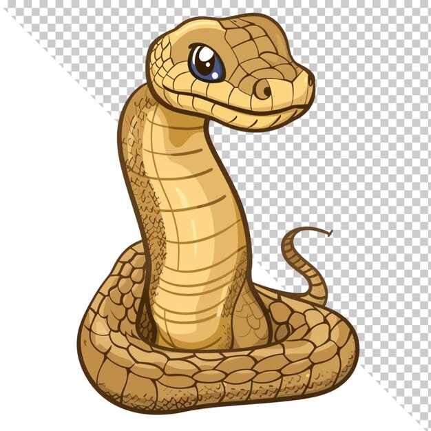 Snakes isolated on transparent background | Premium AI-generated PSD