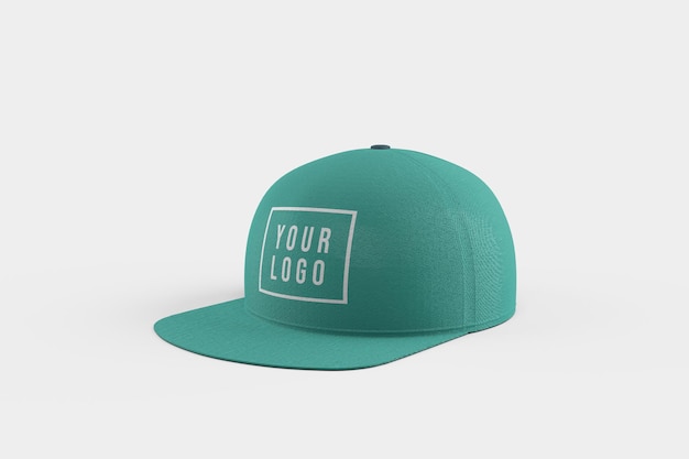 Mockup con cappuccio intero snapback psd premium