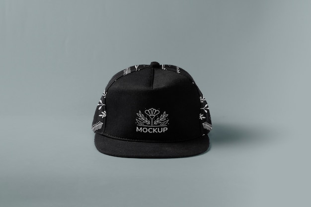 Snapback hoed mockup ontwerp