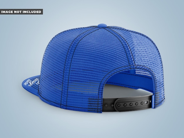 PSD snapback trucker hoed mockup