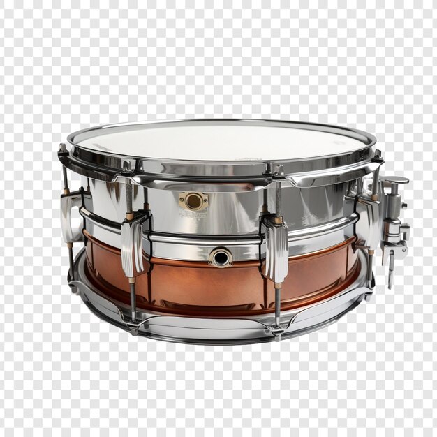 Snare drum isolated on transparent background