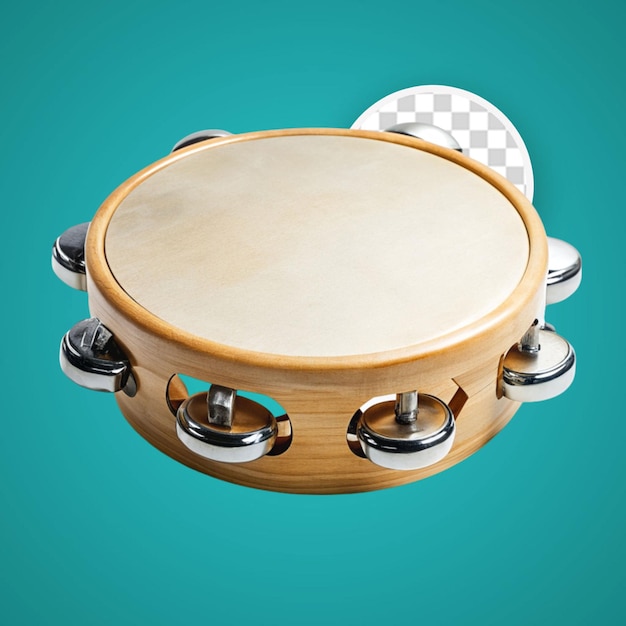 PSD snare drum isolated on transparent background