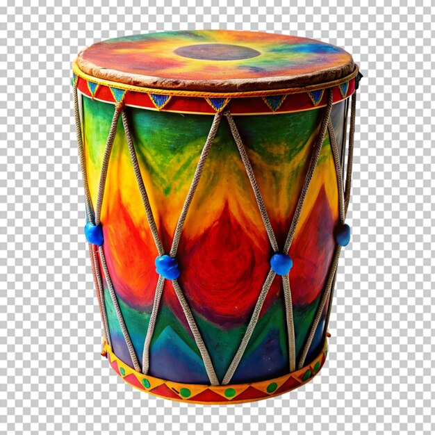 PSD snare drum isolated on transparent background