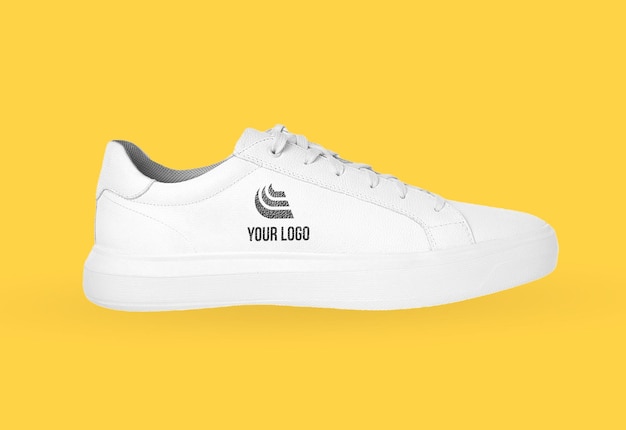 Sneaker logo mockup psd shoe mockup