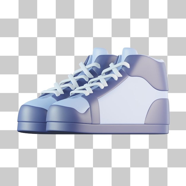 Iconica 3d delle scarpe da ginnastica