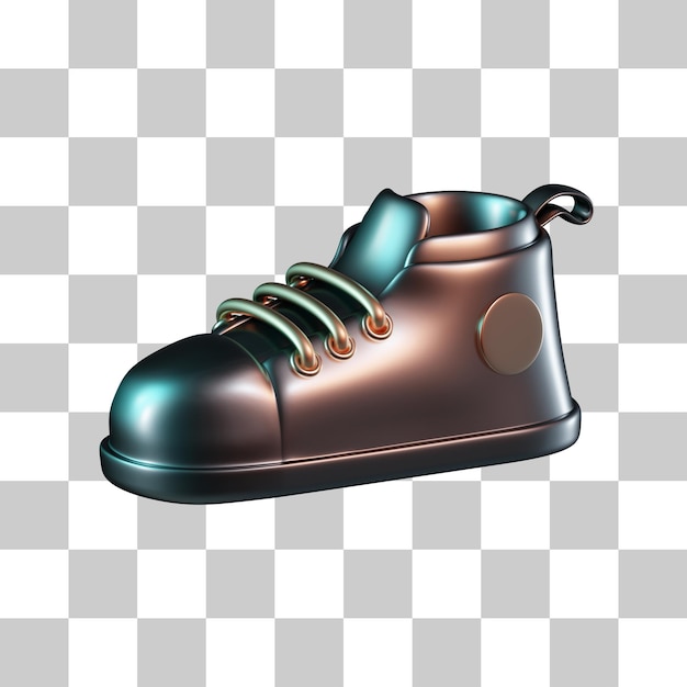 PSD sneakers schoenen 3d pictogram