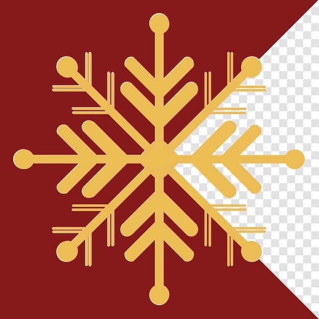 Sneeuwvlokken illustratie
