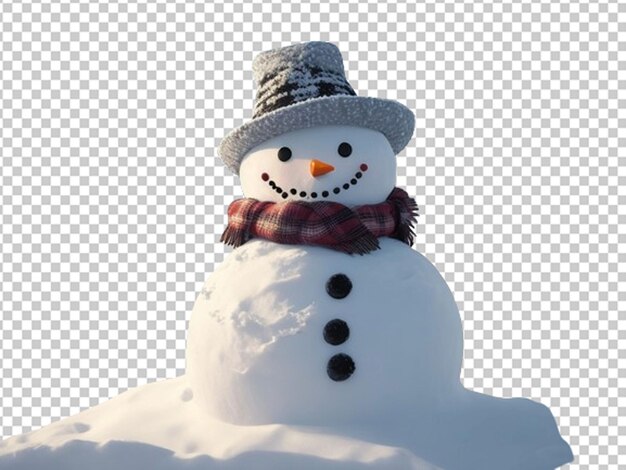 PSD snow man