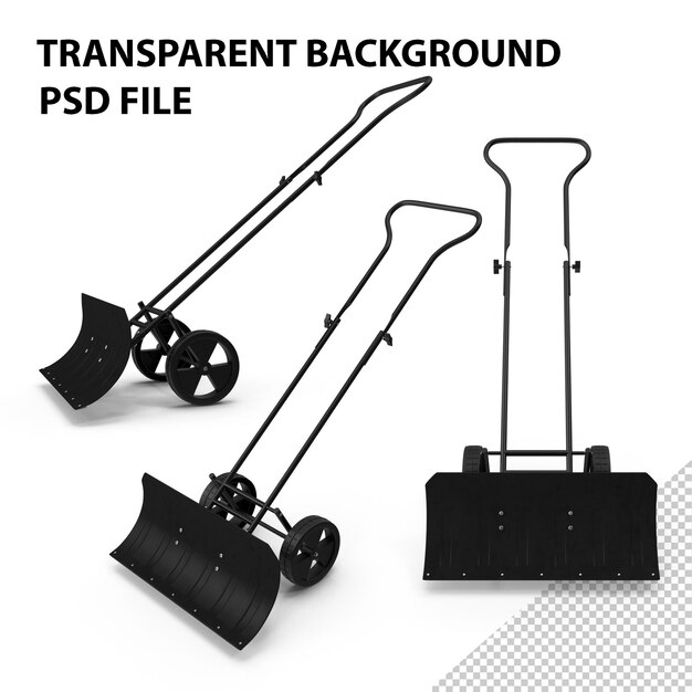 PSD snow pusher png