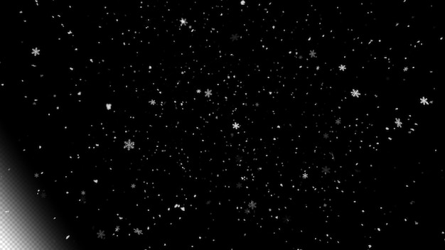 Snow texture overly background