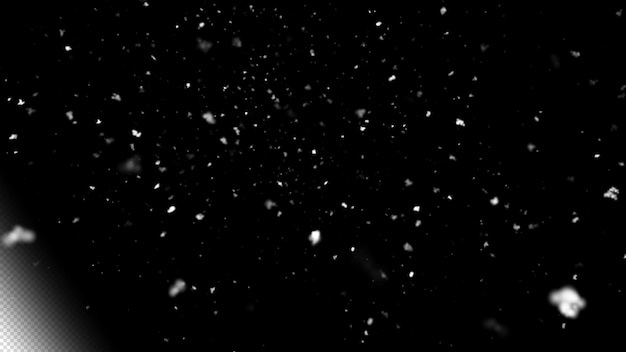 Snow texture overly background