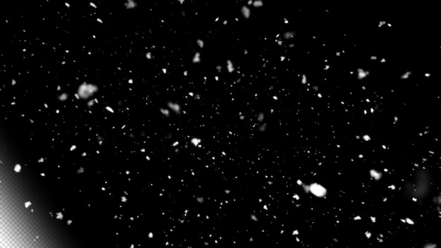 PSD snow texture overly background