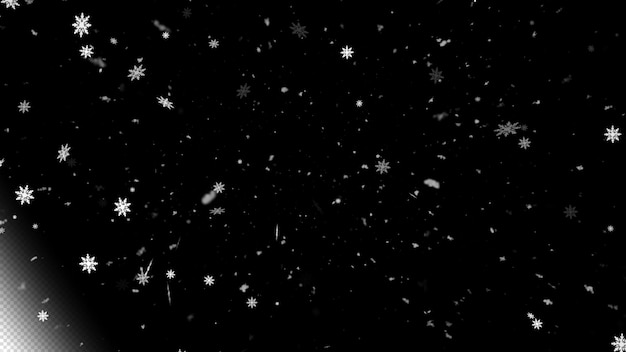 PSD snow texture overly background