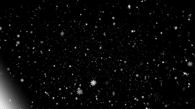 Snow texture overly background