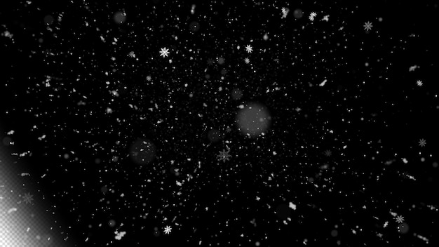 Snow texture overly background