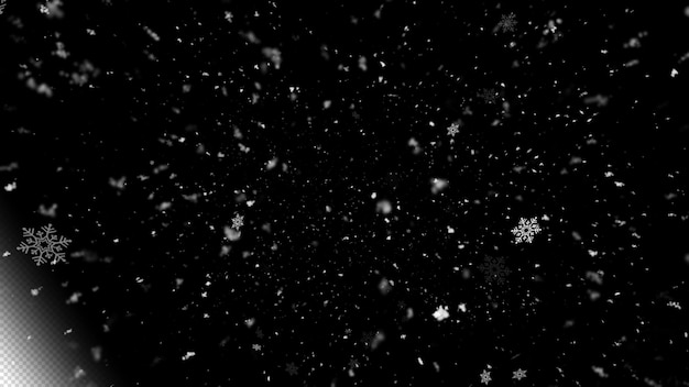 Snow texture overly background