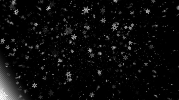 PSD snow texture overly background