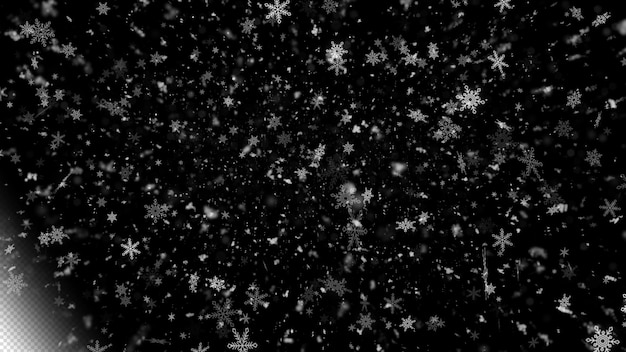 PSD snow texture overly background