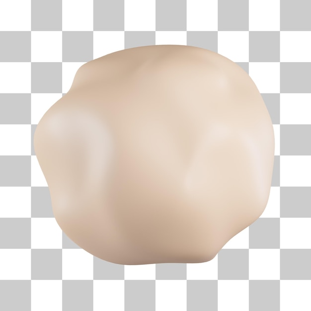 PSD snowball 3d icon