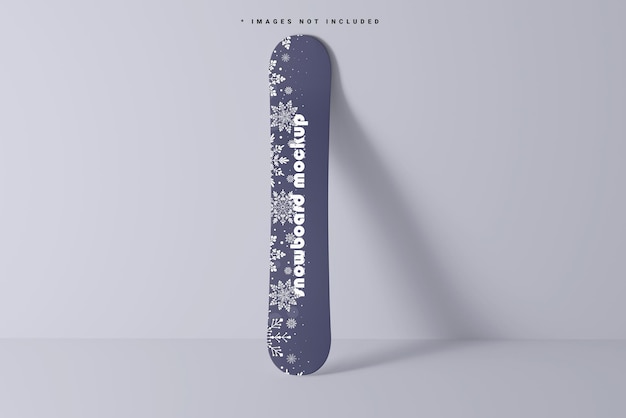 Mockup di snowboard