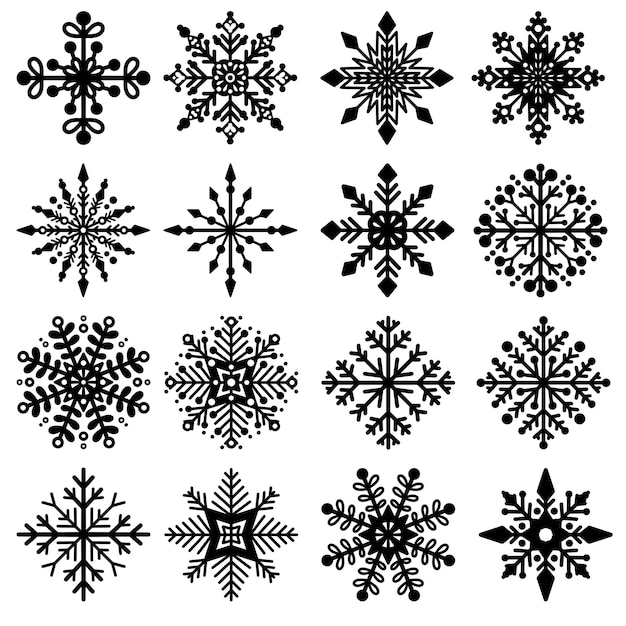 Snowflake vector