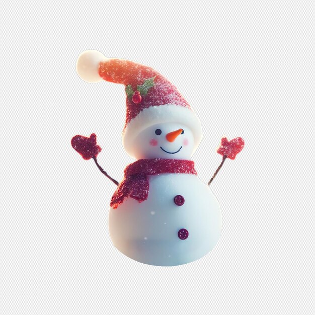 PSD snowman christmas