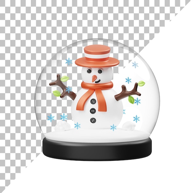 Снеговик игрушки 3d иллюстрации
