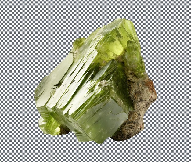 PSD so elegant epidote isolated on transparent background