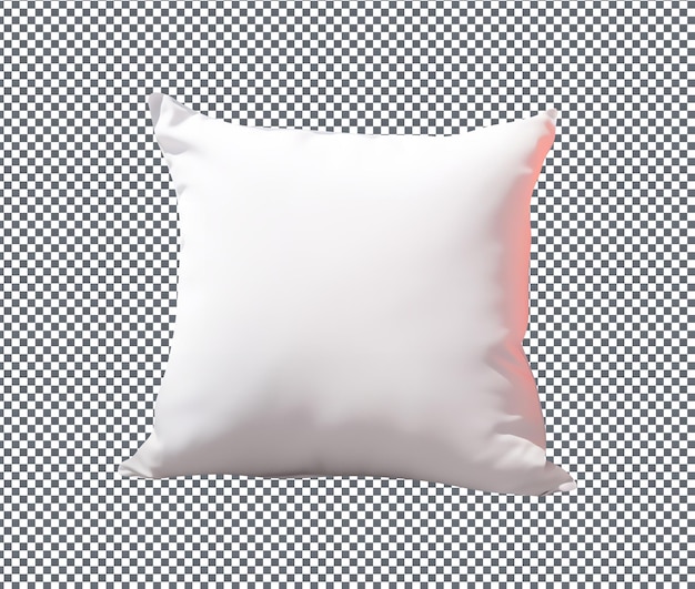 So Elegant and Magnificent pillow mockup with a summer isolated on transparent background