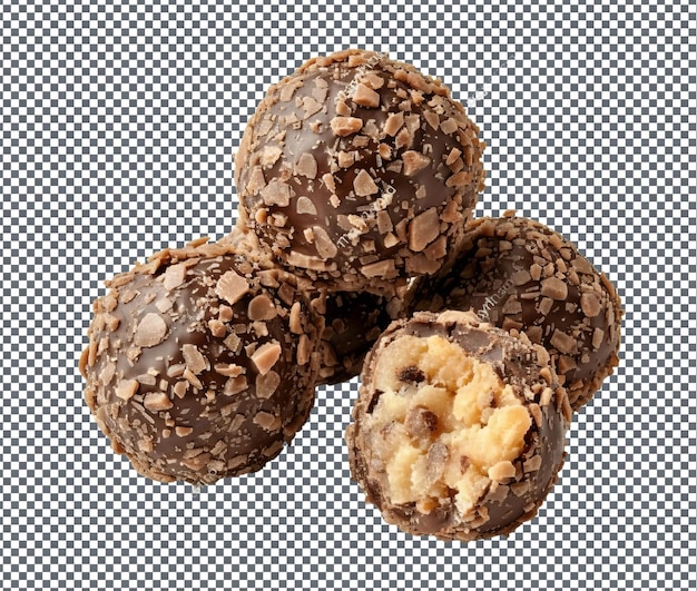 So sweet domoni date muffins isolated on transparent background