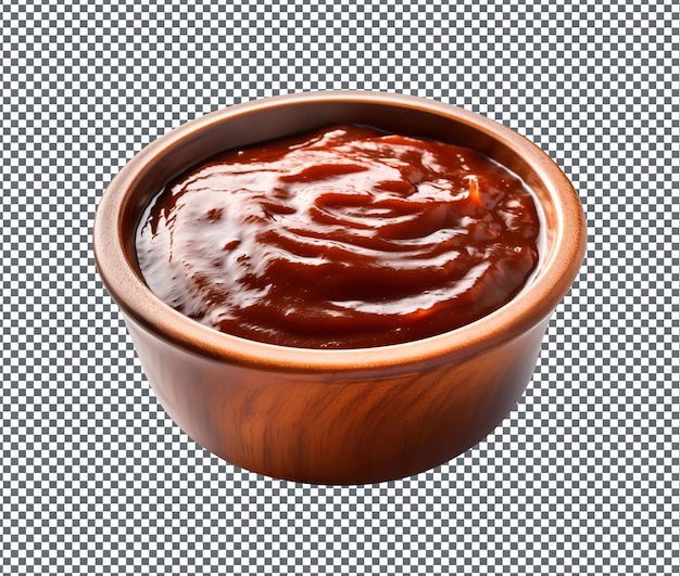 So yummy carolina style sauce isolated on transparent background