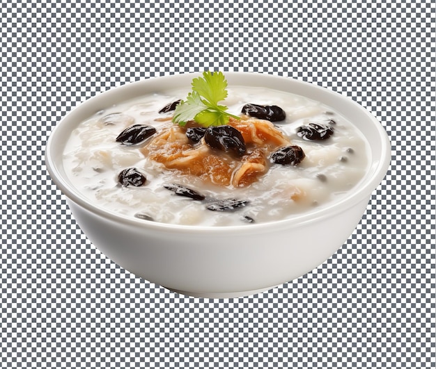 PSD so yummy century egg isolated on transparent background