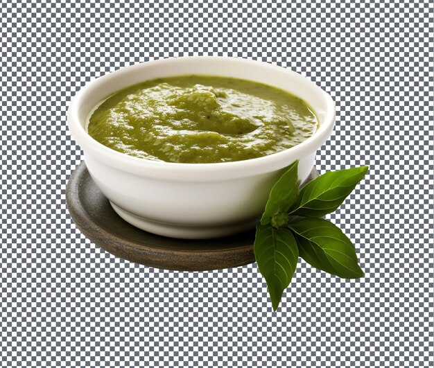 PSD so yummy curry leaf sauce isolated on transparent background