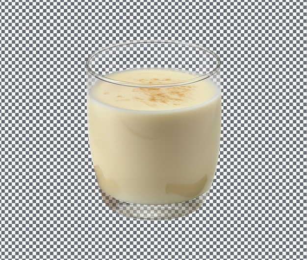 so yummy eggnog isolated on transparent background