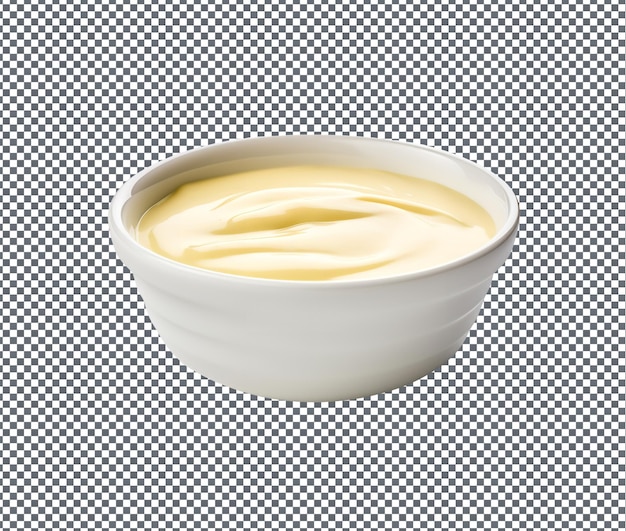so yummy mornay sauce isolated on transparent background