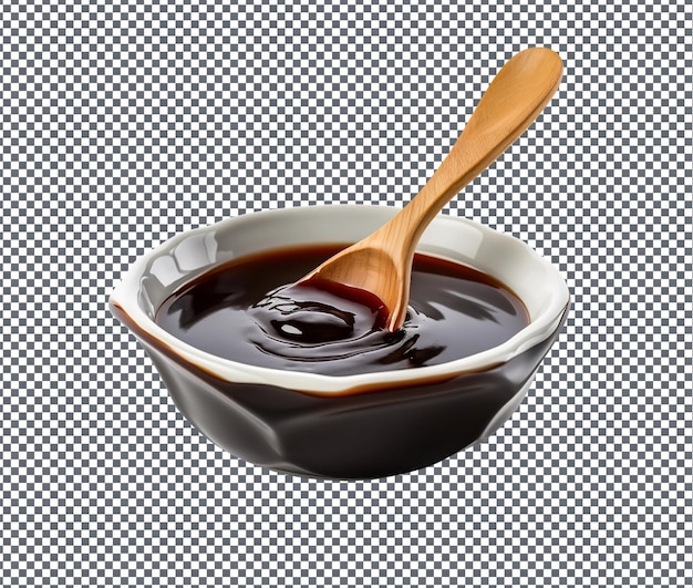 So Yummy Soy Sauce isolated on transparent background