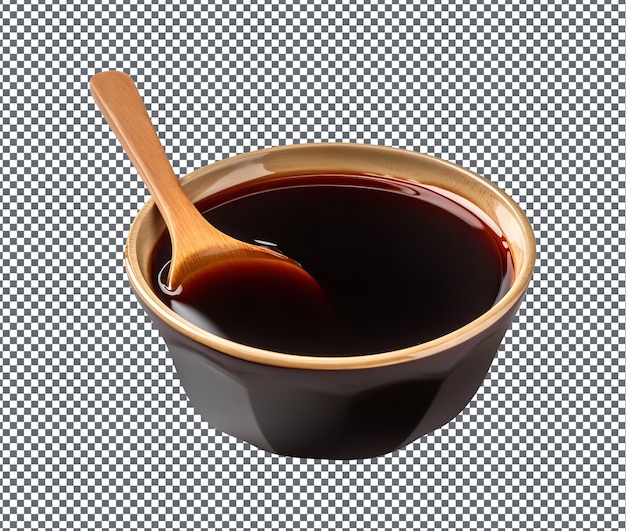 So Yummy Soy Sauce isolated on transparent background