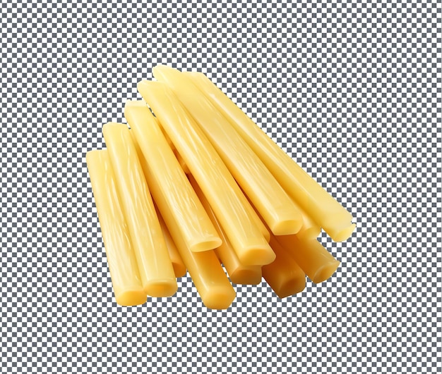 PSD so yummy string cheese isolated on transparent background