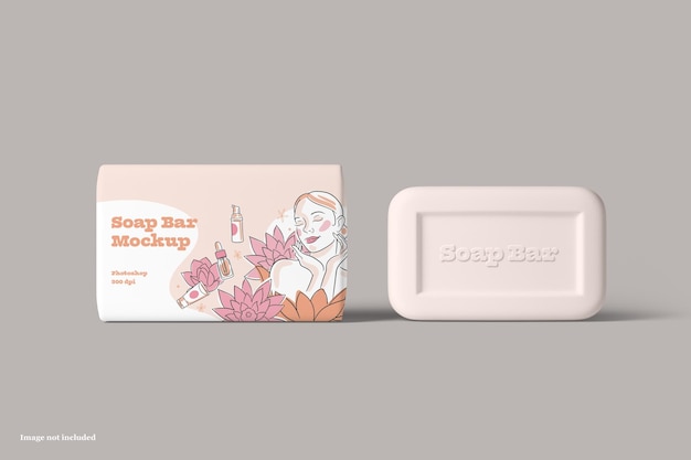 PSD soap bar mockup