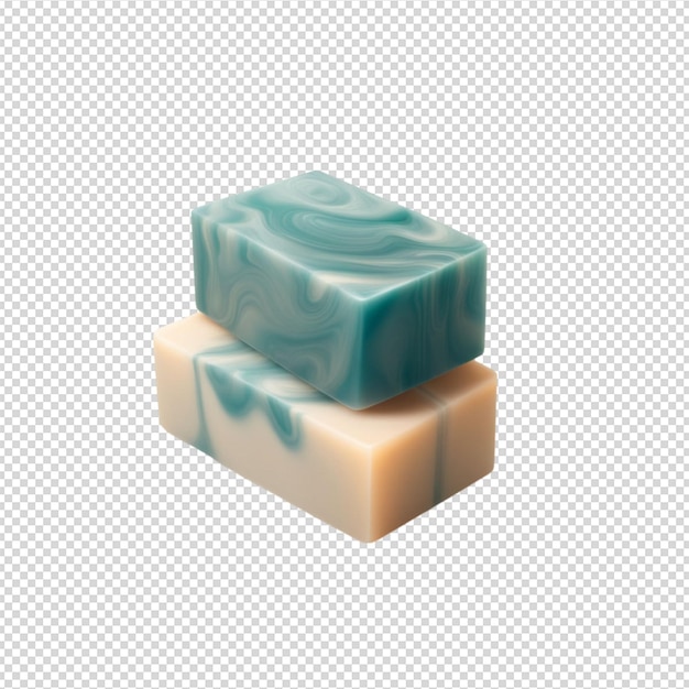 Soap illustration on transparent background