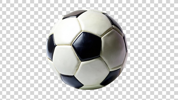PSD Футбольный мяч изолирован на прозрачном фоне