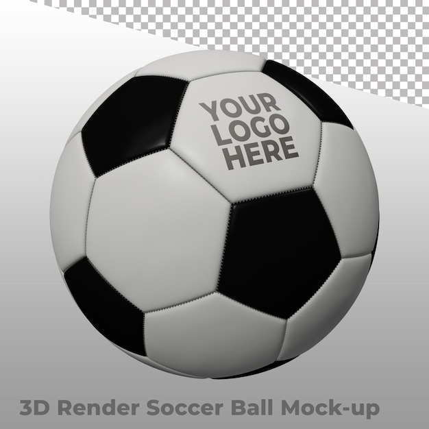 Mockup di pallone da calcio