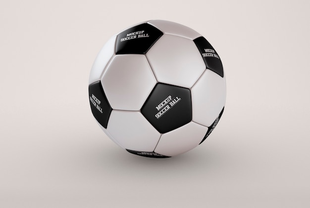 PSD mockup di pallone da calcio