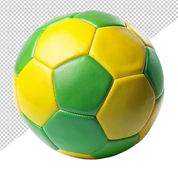 PSD soccer ball on transparent background